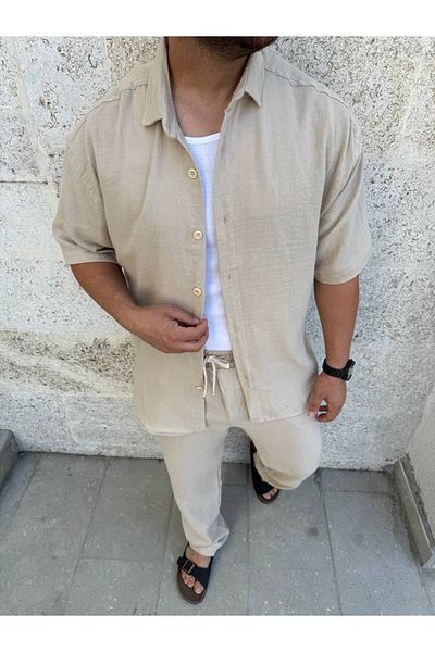 laqa Muslin Short Sleeve Shirt