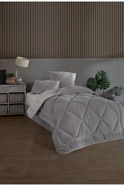 Formeya Lux Antiallergische Steppdecke für Kinder, doppelseitig, europäische Standardgröße, 135 x 200 cm