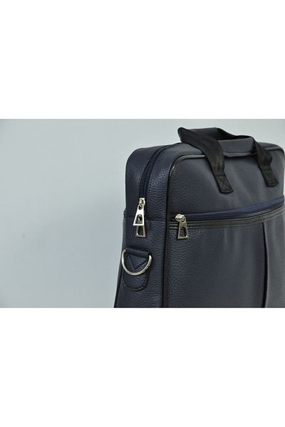 MGV ÇANTA Ev 3004 Black Flat Zippered Laptop & Briefcase