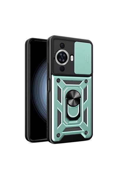Felba Phone Case for Huawei nova 11/nova 12s, V678, Polyurethane, Green