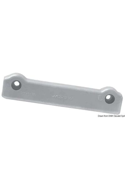 OSCULATI Anod Tija Volvo Penta 250/270/280 CP, Zinc, Aluminiu, Magneziu