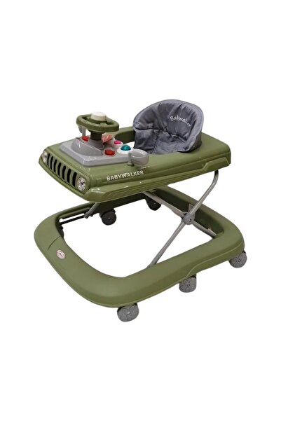 rexa مشاية أطفال قابلة للطي مع مقعد مبطن ناعم