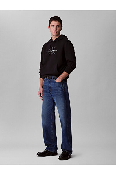 Calvin Klein Erkek Siyah Sweatshirt