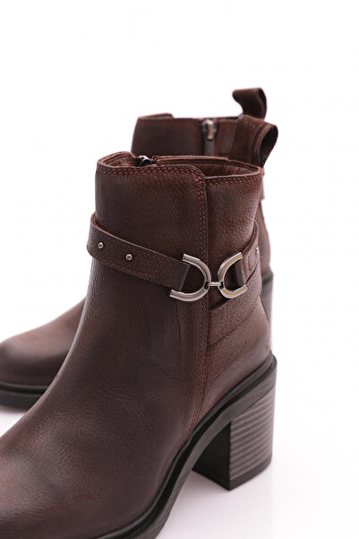 Mammamia D24Kb-4460 Γυναικείες Δερμάτινες Κλασικές Μπότες