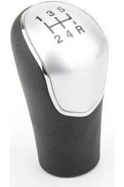 Favori Auto Parts Mitsubishi Lancer Gray Leather Gear Shift Knob 5 Forward