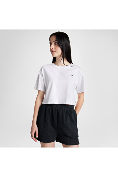 Converse Sporty Boxy Women's White T-Shirt
