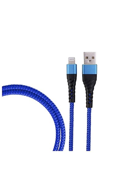Bibilel USB to Lightning Charging/Data Cable, 1M, Reinforced, Blue