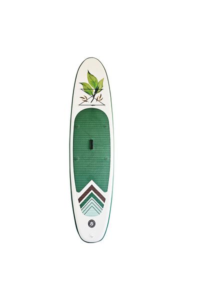 SERSIMO Placa Stand up paddle SUP gonflabila cu vasla, pompa si accesorii, 320x80x19 cm, 150 kg, alb