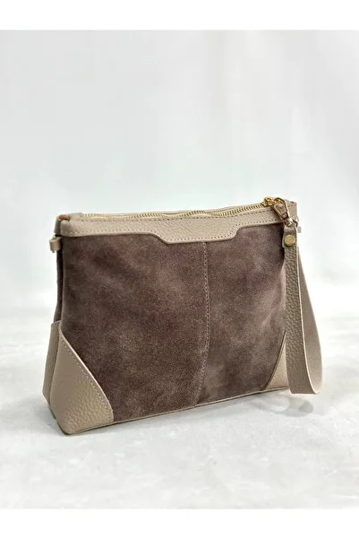 My Easy Shop Women's Bag Genuine Suede Leather Shoulder Bag