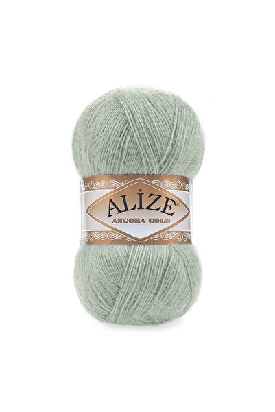 Alize خيط أنجورا جولد محبوك يدوياً 100 جرام 550 متر - 20% صوف - 80% أكريليك - رقم اللون: 515 - رغوة البحر
