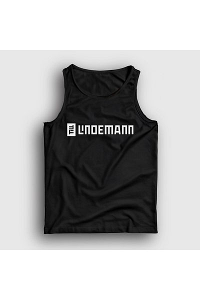 Presmono Унисекс черен потник с лого Till Lindemann 560729tt