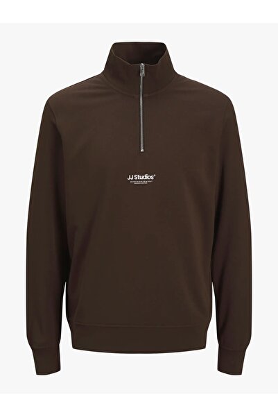 Jack & Jones JJESOHO SWEAT QUARTER ZIP HN