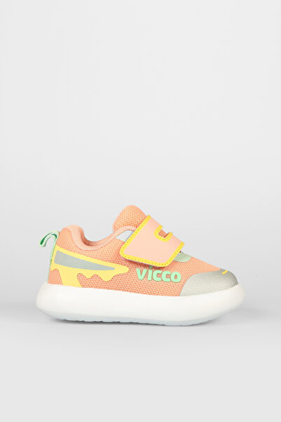 Vicco Melodic Lighted Girls Preschool Powder Sneaker