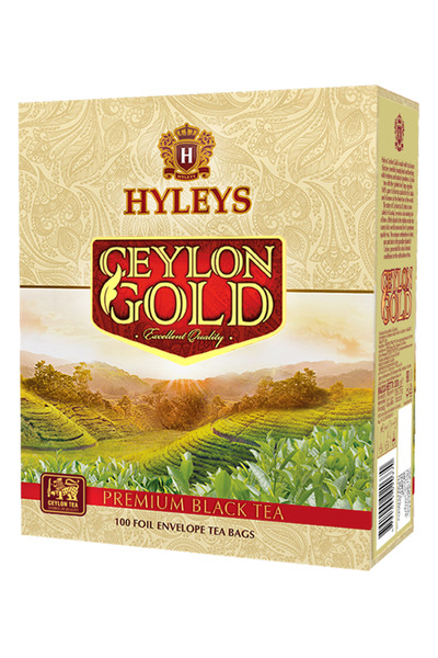 HYLEYS شاي جولد 100 خيط مغلف بشكل فردي من هايليز Gold Premium 100 Thread Coun...