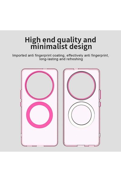 SKYDDAR INNOVATION Case for Honor X9c / Magic7 Lite, CandyCase, Magsafe, sticker set, Pink