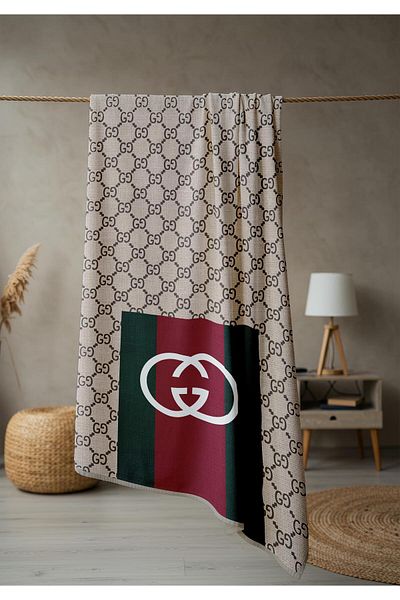 Doruklar Home Collection Modern Patterned Digital Printing Beach Sea Towel Peshtamal 80X160 cm Tkr006