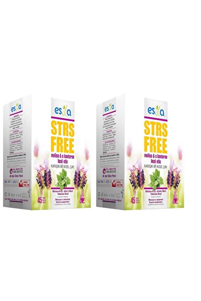 ESİLA Stres Free Bİtki Çayı 45 adet(2 Adet)