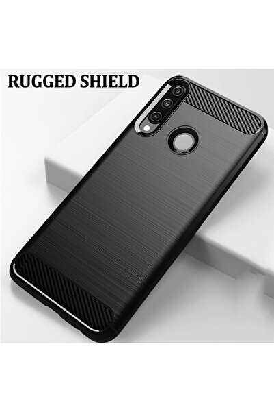 OEM Case for Huawei Y6p, Polyurethane, Black