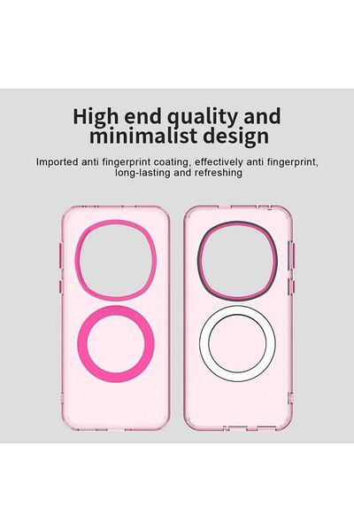 SKYDDAR INNOVATION Case for Honor Magic7 Pro, CandyCase, Magsafe, sticker set, Pink
