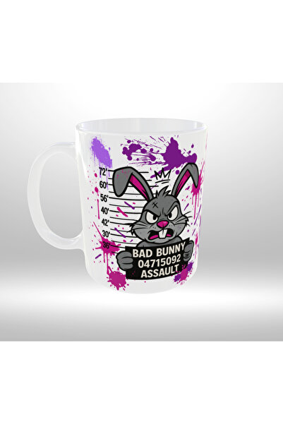 Home Bugs Bunny Theme "Bad Bunny" Written Design Mug