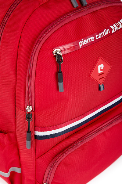 Pierre Cardin Red Children's School Backpack 07Pc180012