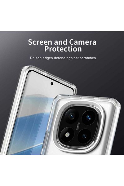 SKYDDAR INNOVATION Case for Xiaomi Redmi Note 14 Pro 5G / Poco X7, CandyCase, Magsafe, sticker set, White