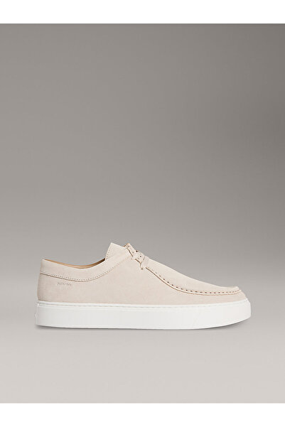Calvin Klein Men's Beige - White Oxford Shoes