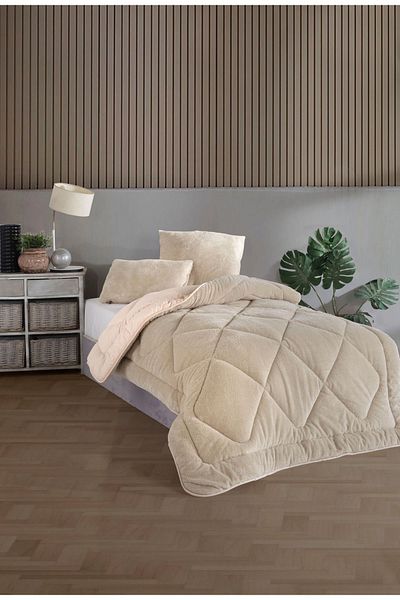 Formeya Lux Antiallergische Steppdecke für Kinder, doppelseitig, europäische Standardgröße, 135 x 200 cm