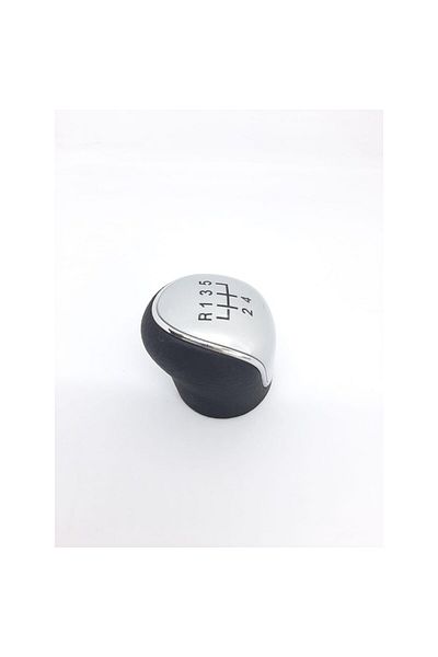 FVR For Peugeot Boxer Gray North Gear Shift Knob Leather 2003-2007 between 5 Forward