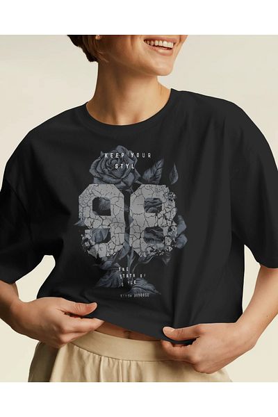 DemirConcept Graphic Pattern Oversize T-Shirt |   Casual Style