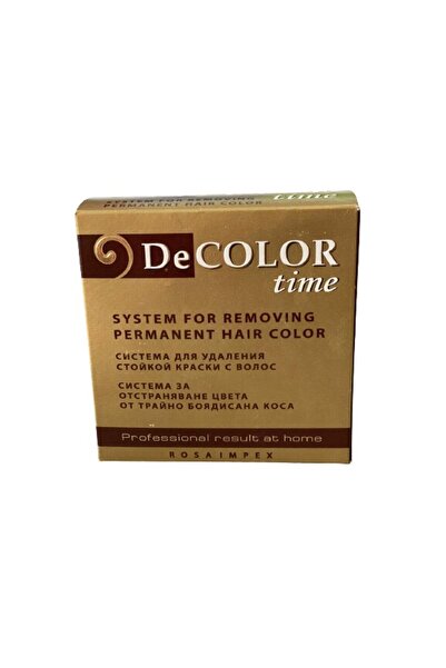 Color Sistem de îndepărtare permanentă a vopselei de păr, Time, 330 ml