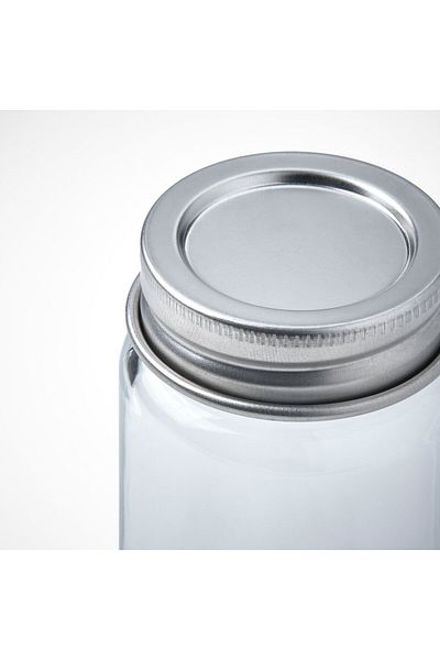 IKEA GULDFISK Spice Jar, Clear Glass/Stainless Steel, 6 cl