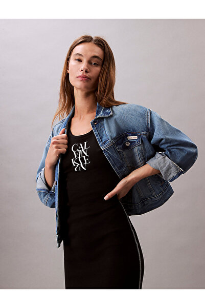 Calvin Klein Kadın Siyah Elbiseler