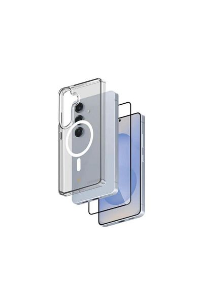 ULTRAGUARD مجموعة Magsafe Clear المتميزة لهاتف Samsung S25