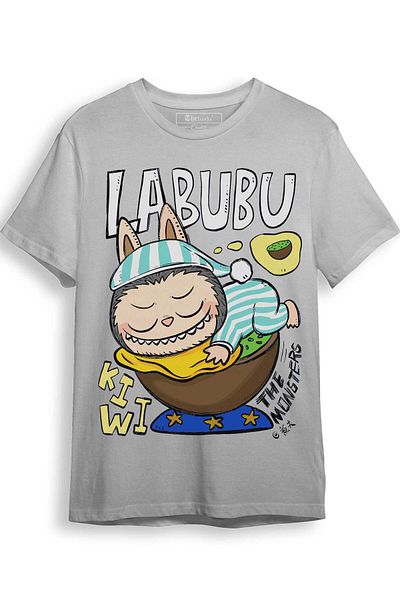 The Baski Labubu Toy Printed 100% Cotton Premium T-Shirt