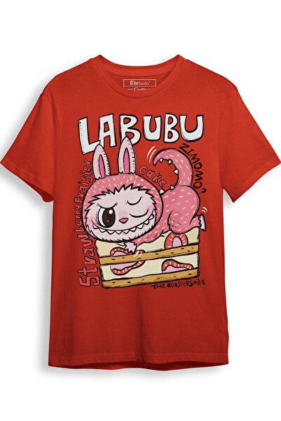 The Baski Tricou premium din bumbac 100% imprimat pentru bebeluși Labubu Cute Creature