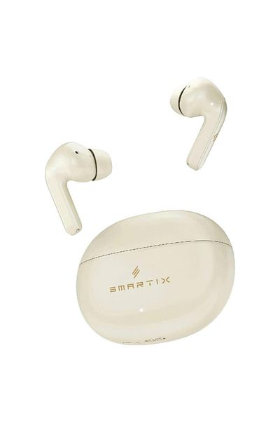 SMARTIX Premium ANC 1 Wireless Earbuds Beige