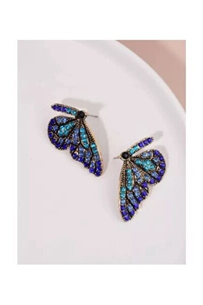 Inovius - Cercei fluture albaștri