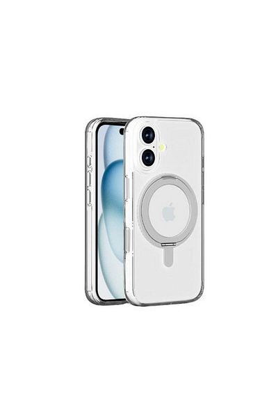 Max&Max جراب شفاف دوار 360 درجة لهاتف iPhone 16 من Max & Max مع Magsafe