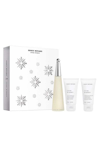Issey Miyake Gift Set L'eau D'Issey Woman, Eau de Toilette, 50 ml + Body Lotion 50 ml + Shower Gel 50 ml