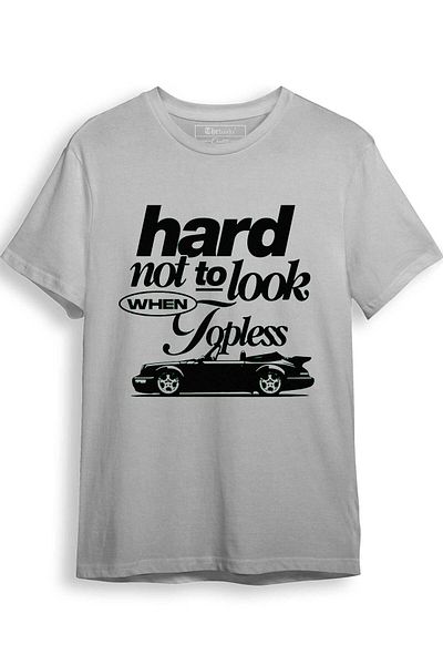 The Baski Cool Car Slogan Printed 100% Cotton Premium T-Shirt