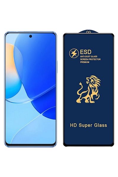 Danex Protector de ecran din sticlă securizată electrostatică pentru Samsung S21 FE 5G, antistatic, negru