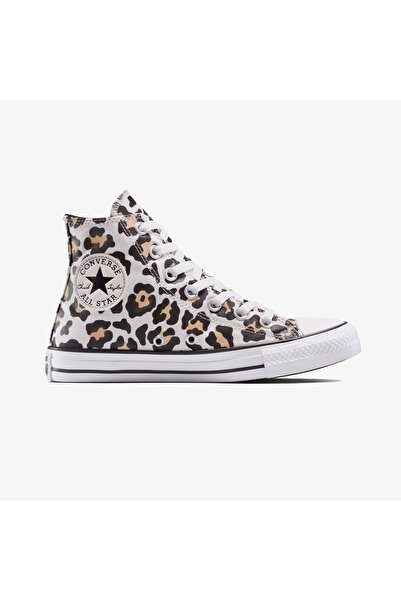 Converse Chuck Taylor All Star Leopard Kadın Siyah Sneaker