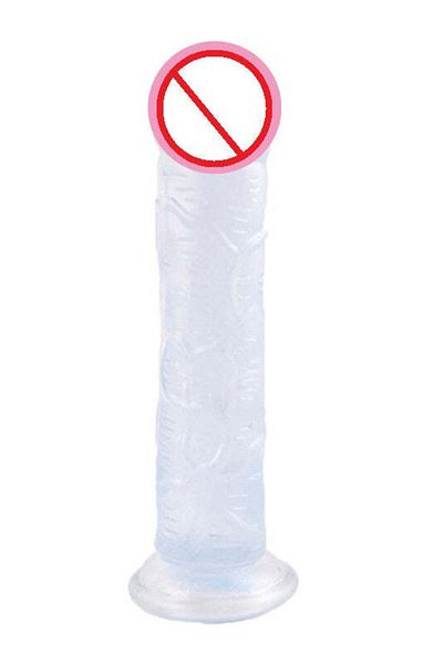 WildFashion Jucarie sexuala realistica cu striatii si ventuza la capta pentru o fixare ferma, Incolor TOY347-00