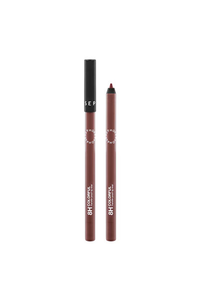 SEPHORA 8HR Colorful Lip Liner - Bulaşmayan Dudak Kalemi, 8 Saat Kalıcı, Yüksek Pigment, Bulaşmaz Mat