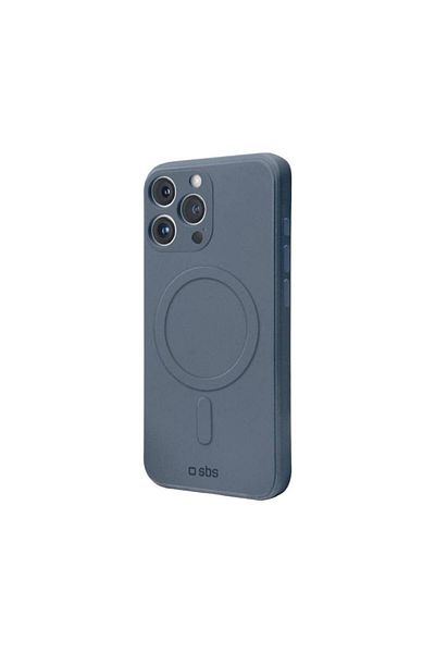 SBS جراب Instinct Mag لهاتف iPhone 15 Pro Max، أزرق (TEINSTMAGIP1567PB)