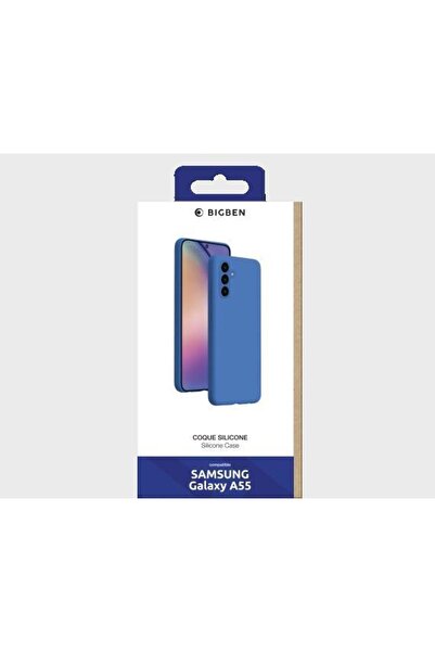 Force Bigben Coque Case Samsung G A55 Silicone SoftTouch Blue