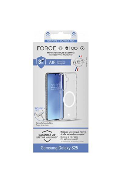 Force Samsung Galaxy S25 AIR Magnet Reinforced Case