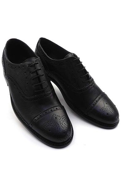 ZAZAMAG Men's genuine leather shoes Deven business, black