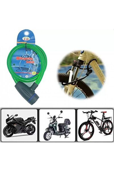 PROCART Bicycle anti-theft cable, cable length 150 cm, 2 locking keys